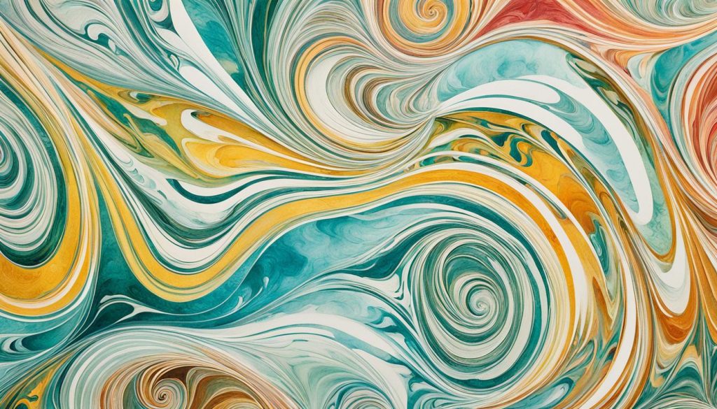 Florentine paper marbling