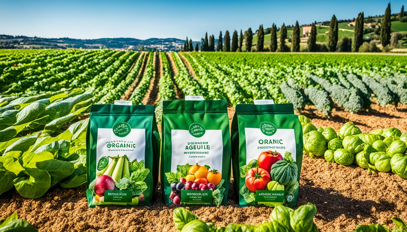 Italy leads in creating organic products