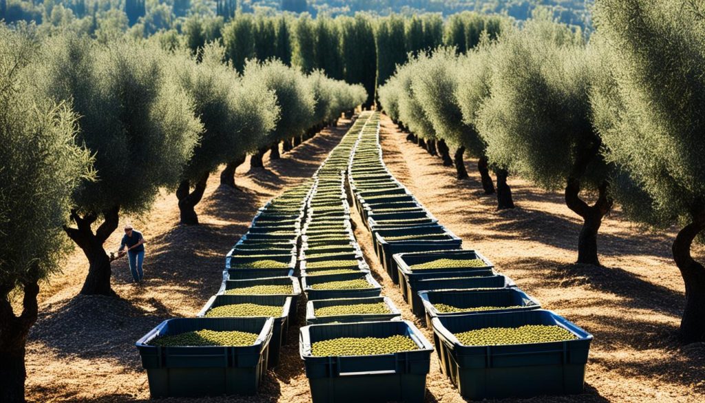 economic impact of olive oil business in Italy