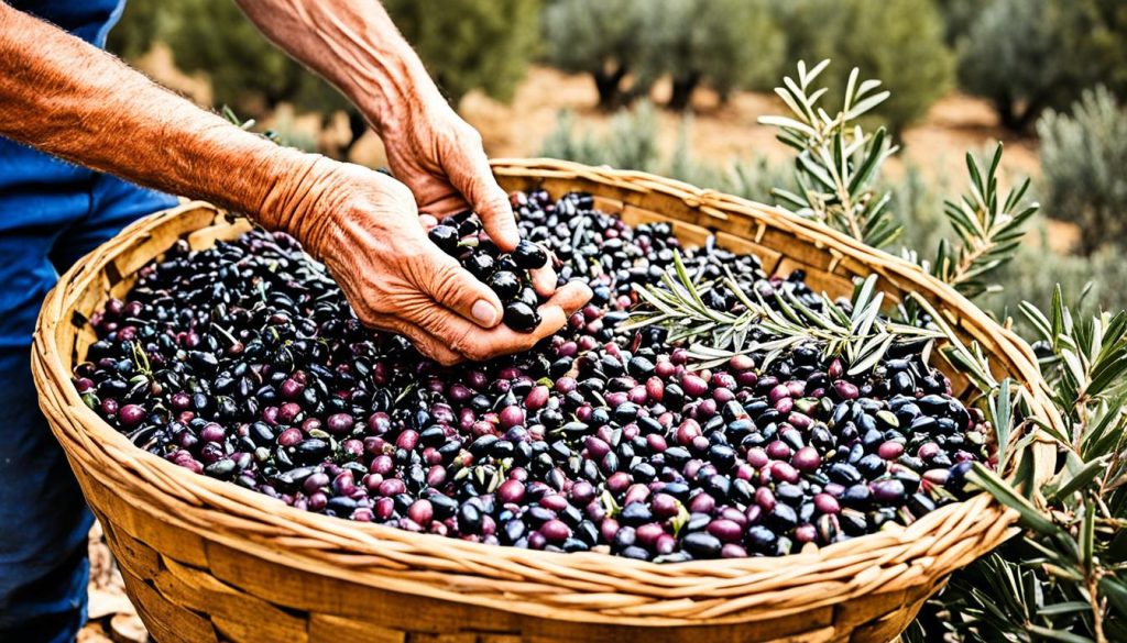 olive oil production