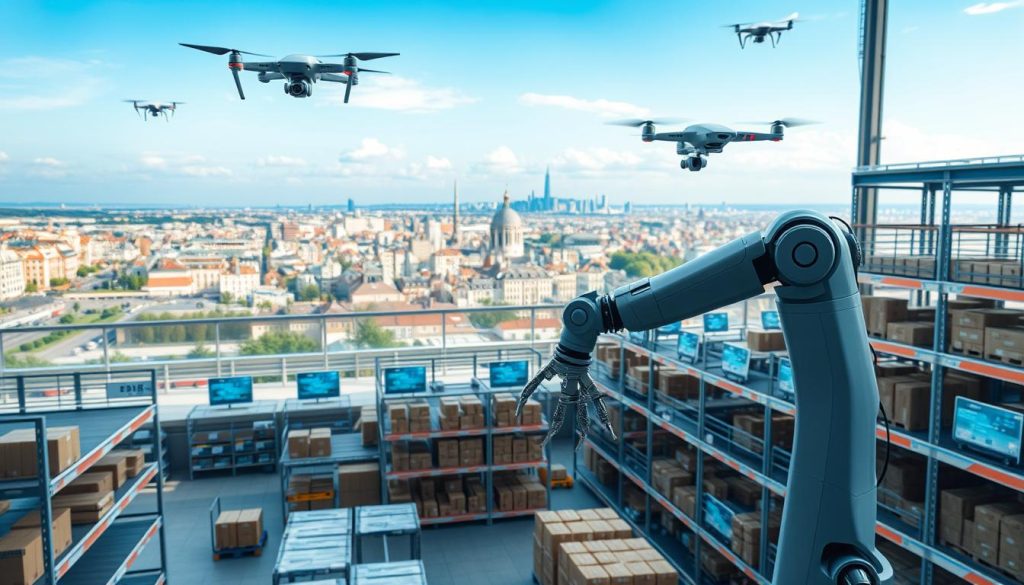 Logistics automation and artificial intelligence in French market Logistics automation and artificial intelligence in French market