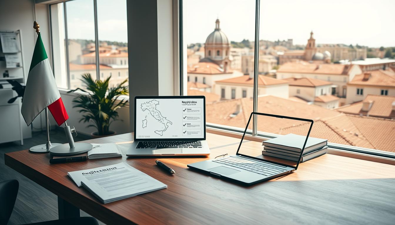 foreign business setup Italian company registration