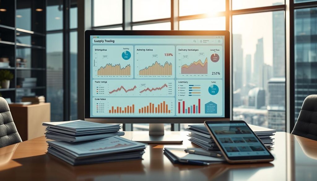 real-time tracking dashboard for supply chain visibility